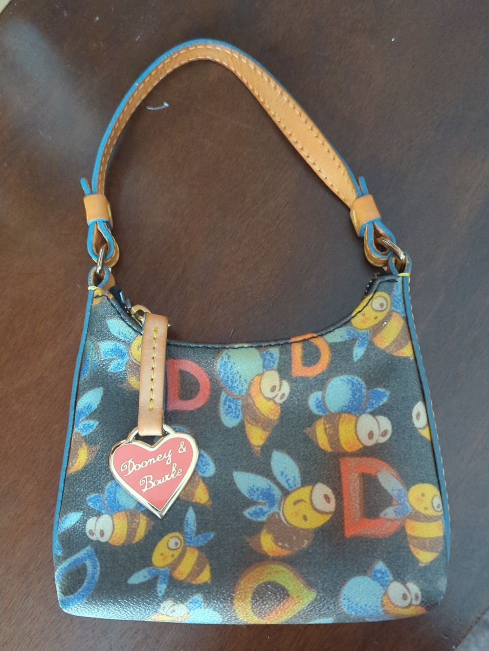 Dooney & Bourke "D" & Bee Mini Bag